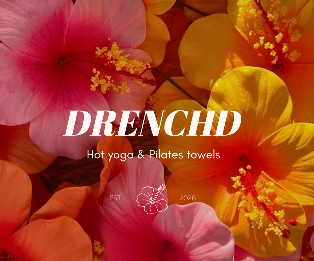 DRENCHD grip mat towel in use